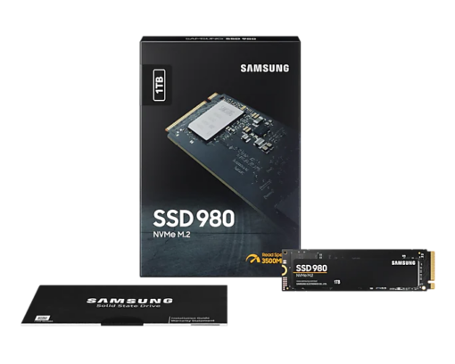 Samsung 980 MZ-V8V1T0BW - 1 TB - M.2 - PCI Express 3.0 x4 (NVMe)-60004