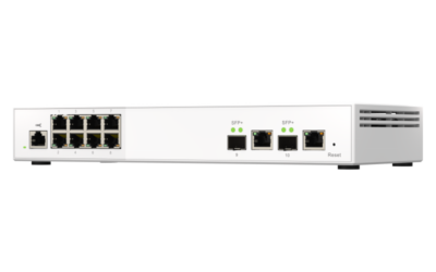 QNAP QSW-M2108-2C 10GbE en 2.5GbE Layer 2 Web Managed Switch-60779