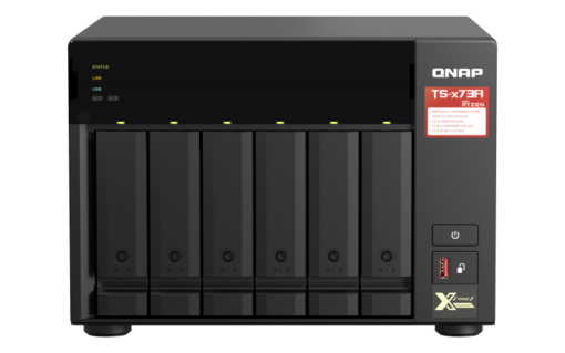 QNAP TS-673A-8G - AMD Ryzen V1500B quad-core NAS - 8 GB-0