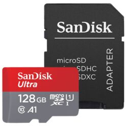 SanDisk Ultra - 128 GB - microSDXC UHS-I - 120MB/s ( SD adapter inbegrepen )-0