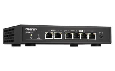 QNAP QSW-2104-2T plug & play-switch met 10GbE- en 2.5GbE-connectiviteit-60795