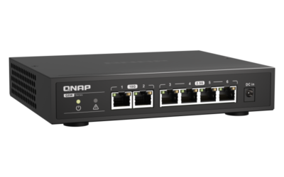 QNAP QSW-2104-2T plug & play-switch met 10GbE- en 2.5GbE-connectiviteit-60796