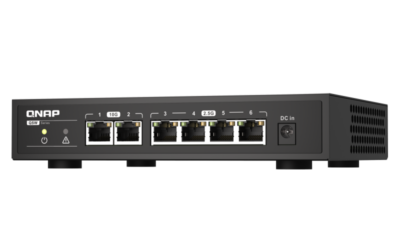 QNAP QSW-2104-2T plug & play-switch met 10GbE- en 2.5GbE-connectiviteit-60797