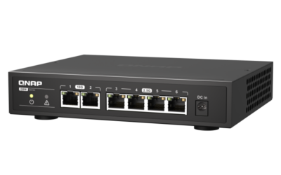 QNAP QSW-2104-2T plug & play-switch met 10GbE- en 2.5GbE-connectiviteit-60798