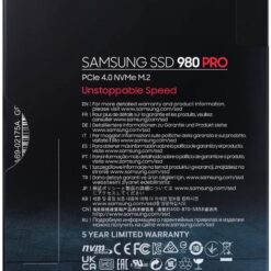 Samsung 980 PRO MZ-V8P2T0BW - 2 TB - PCle 4.0 NVMe M.2 SSD-60649