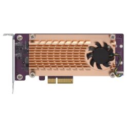 QNAP QM2-2P-244A Dual M.2 22110/2280 PCIe SSD expansion card-0
