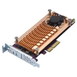 QNAP QM2-2P-244A Dual M.2 22110/2280 PCIe SSD expansion card-60783