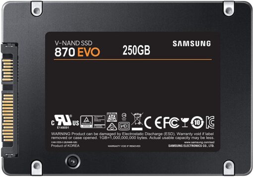 Samsung 870 EVO MZ-77E250B - 250 GB - 2.5" - SATA 6Gb/s-0