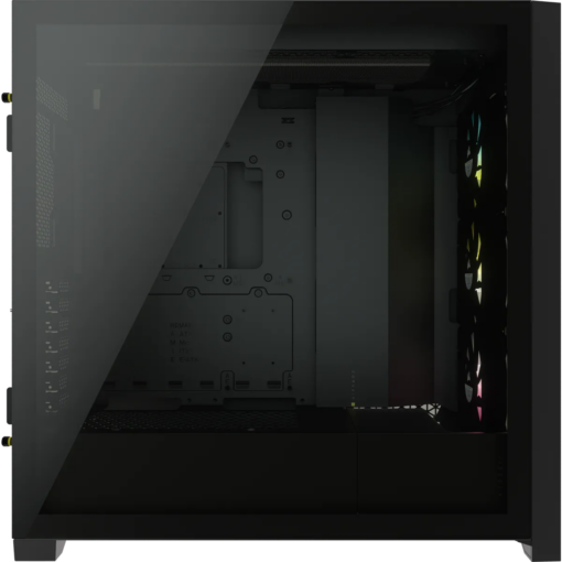 Corsair iCUE 5000X RGB Tempered Glass Mid-Tower ATX PC Smart Case - Black-61056