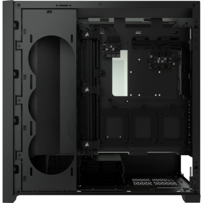 Corsair iCUE 5000X RGB Tempered Glass Mid-Tower ATX PC Smart Case - Black-61054