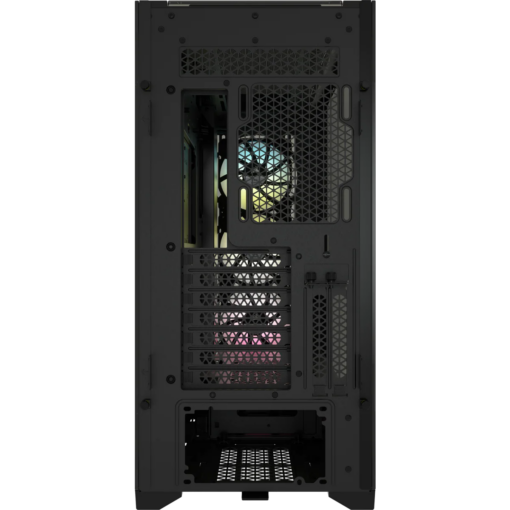 Corsair iCUE 5000X RGB Tempered Glass Mid-Tower ATX PC Smart Case - Black-61052