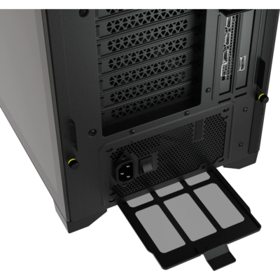 Corsair iCUE 5000X RGB Tempered Glass Mid-Tower ATX PC Smart Case - Black-61051