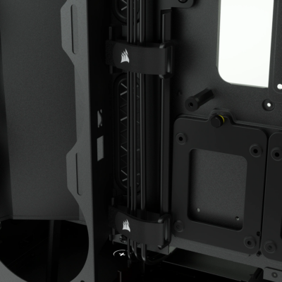 Corsair iCUE 5000X RGB Tempered Glass Mid-Tower ATX PC Smart Case - Black-61046