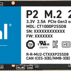 Crucial P2 3D NAND NVMe PCIe M.2 SSD - 1 TB-0