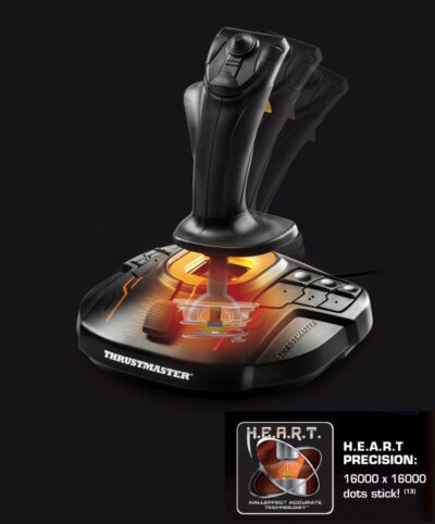 Thrustmaster T.16000M FCS FLIGHT PACK: Joystick, Throttle and Rudder pedals for PC-60829