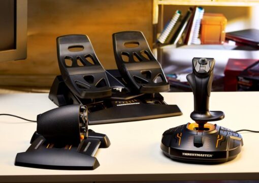 Thrustmaster T.16000M FCS FLIGHT PACK: Joystick, Throttle and Rudder pedals for PC-60824