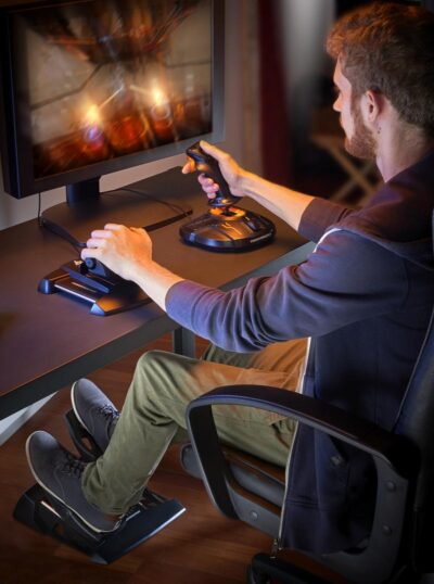 Thrustmaster T.16000M FCS FLIGHT PACK: Joystick, Throttle and Rudder pedals for PC-60825
