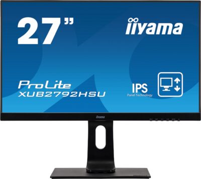 iiyama ProLite XUB2792HSU-B1 LED-monitor - 27" - 1920 x 1080 Full HD (1080p) - IPS-0