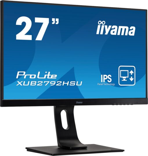 iiyama ProLite XUB2792HSU-B1 LED-monitor - 27" - 1920 x 1080 Full HD (1080p) - IPS-60841