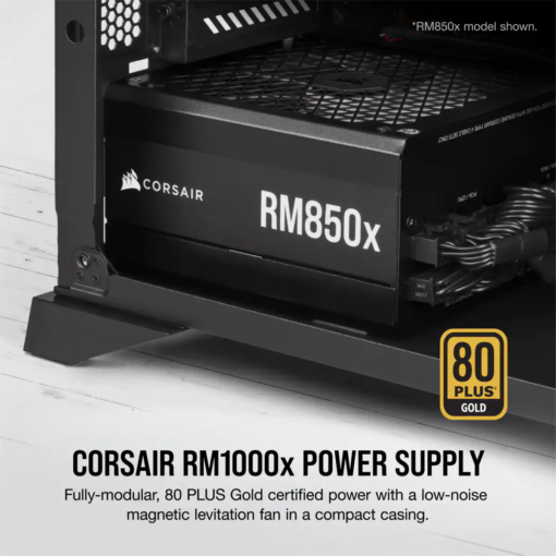 Corsair RMx Series RM1000x - 1000 Watt 80 PLUS Gold Fully Modular ATX PSU (EU)-61133