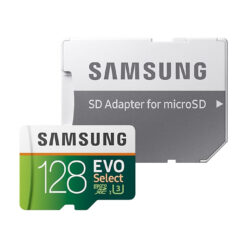 Samsung EVO Select MB-ME128HA - 128 GB - microSDXC-naar-SD-adapter inbegrepen-0