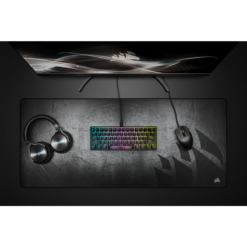 Corsair K65 RGB MINI 60% Mechanical Gaming Keyboard — CHERRY MX SPEED — Black-62091