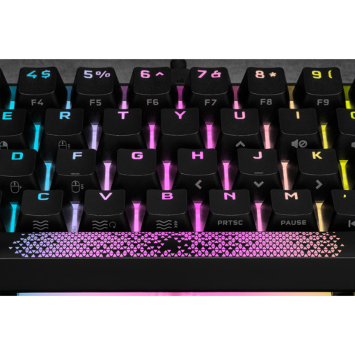 Corsair K65 RGB MINI 60% Mechanical Gaming Keyboard — CHERRY MX SPEED — Black-62095