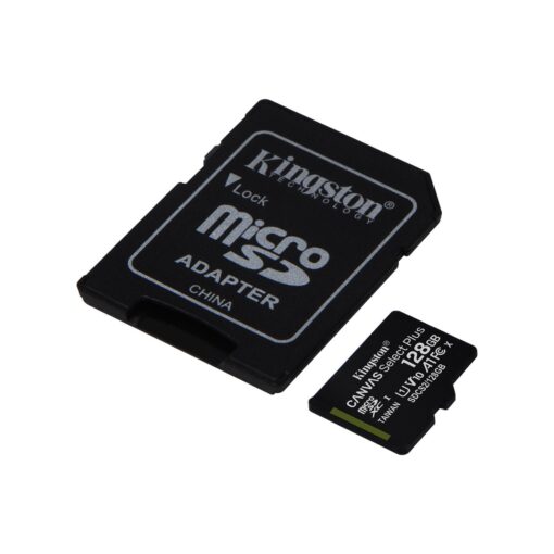 Kingston Canvas Select Plus - 128 GB - microSDXC UHS-I - (microSDXC-naar-SD-adapter inbegrepen)-62170