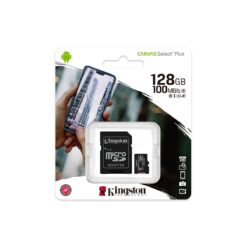 Kingston Canvas Select Plus - 128 GB - microSDXC UHS-I - (microSDXC-naar-SD-adapter inbegrepen)-62171