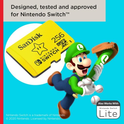 SanDisk voor Nintendo Switch™ - 256 GB - microSDXC-62439