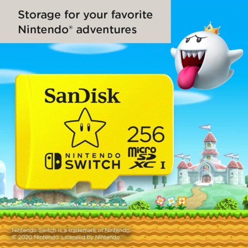 SanDisk voor Nintendo Switch™ - 256 GB - microSDXC-62438