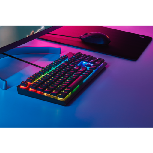 Corsair K60 RGB PRO Low Profile Mechanical Gaming Keyboard — CHERRY MX Low Profile Speed-62419