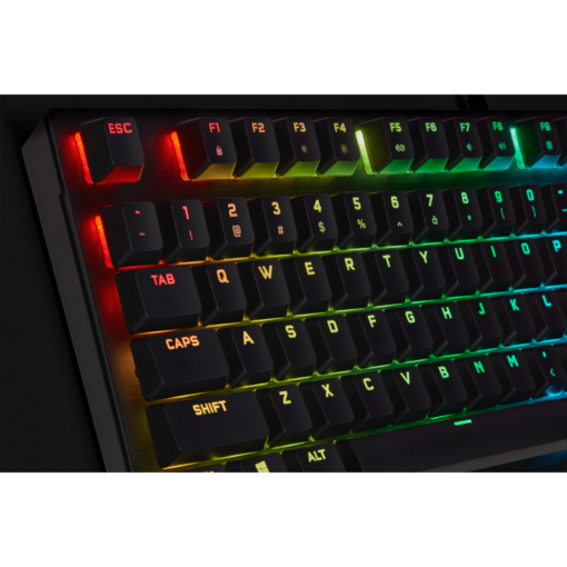 Corsair K60 RGB PRO Low Profile Mechanical Gaming Keyboard — CHERRY MX Low Profile Speed-62413