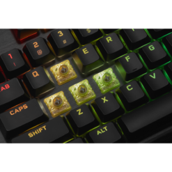Corsair K60 RGB PRO Low Profile Mechanical Gaming Keyboard — CHERRY MX Low Profile Speed-62412