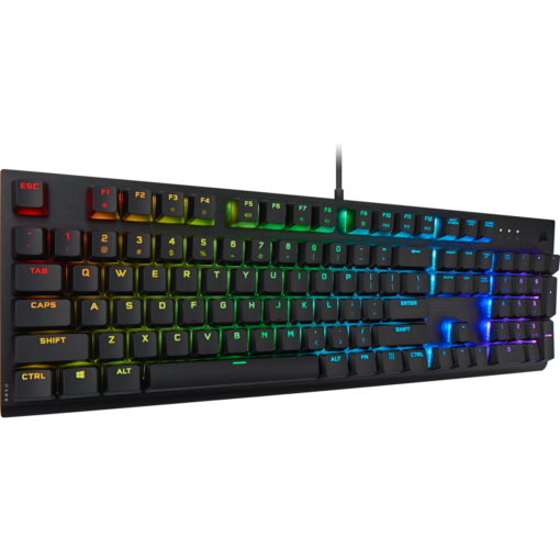 Corsair K60 RGB PRO Low Profile Mechanical Gaming Keyboard — CHERRY MX Low Profile Speed-62406