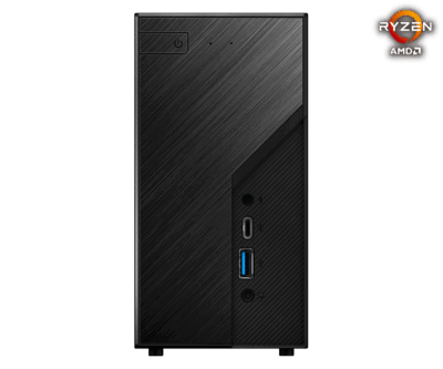 ASRock DeskMini X300 - Socket AM4 - Barebone - Mini-STX - Zwart-0