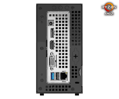 ASRock DeskMini X300 - Socket AM4 - Barebone - Mini-STX - Zwart-62468