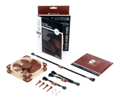 Noctua NF-F12 PWM - 120 x 120 x 25 mm - 4-pin - 1500 RPM-0