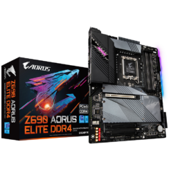 Gigabyte Z690 AOURUS ELITE DDR4 - ATX - LGA1700 Socket - Z690-0