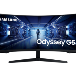 Samsung WQHD Curved Gaming Monitor Odyssey G5 - 3440 x 1440 - 165 Hz - VA-0