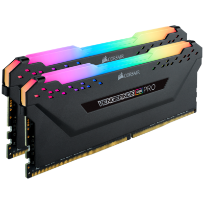Corsair VENGEANCE RGB PRO geheugen - 32 GB : 2 x 16 GB - CL18 - DDR4 - 3600 MHz-63181