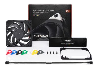 Noctua NF-A12x25 PWM chromax.black.swap-63303