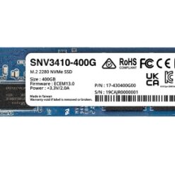 Synology SNV3400-serie - 400 GB - intern - M.2 2280 - NVMe PCIe 3.0 x4-0