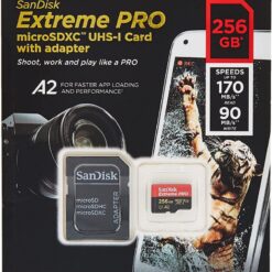 SanDisk Extreme PRO - 256 GB - microSDXC UHS-I ( SD adapter inbegrepen )-0