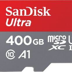 SanDisk Ultra - 400 GB - microSDXC UHS-I - 120MB/s ( SD adapter inbegrepen )-63571