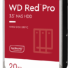 WD Red Pro NAS Hard Drive WD201KFGX - 20 TB - SATA 6Gb/s - 7200 tpm-0