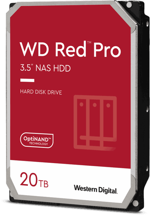 WD Red Pro NAS Hard Drive WD201KFGX - 20 TB - SATA 6Gb/s - 7200 tpm-0