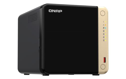 QNAP TS-464 - Quad-core 2.5GbE NAS - 4 GB-0