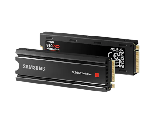 Samsung 980 PRO Heatsink MZ-V8P2T0CW - 2 TB - PCle 4.0 NVMe M.2 SSD-63788