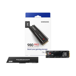 Samsung 980 PRO Heatsink MZ-V8P2T0CW - 2 TB - PCle 4.0 NVMe M.2 SSD-63792